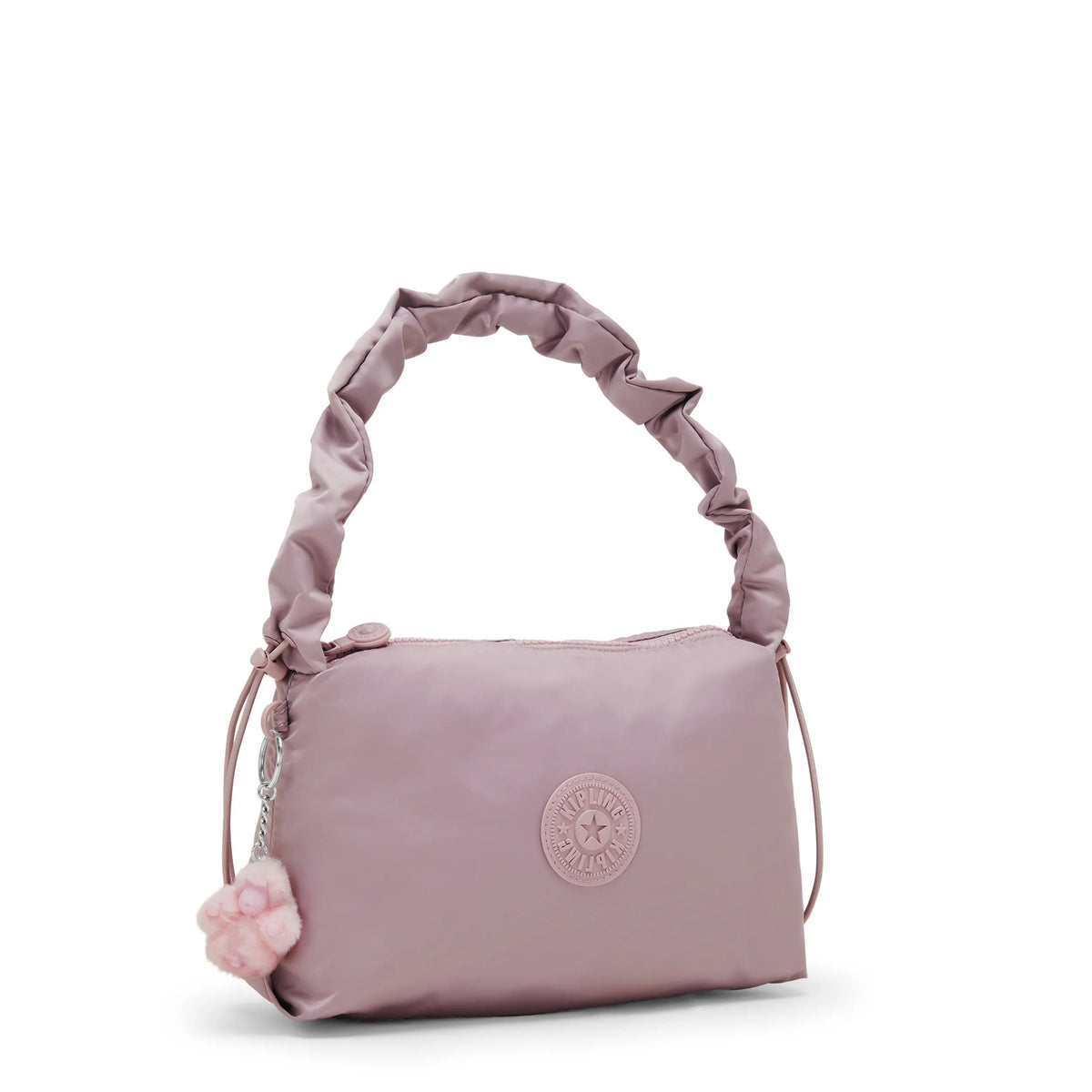 Eleni Smooth Satin Shoulder Bag