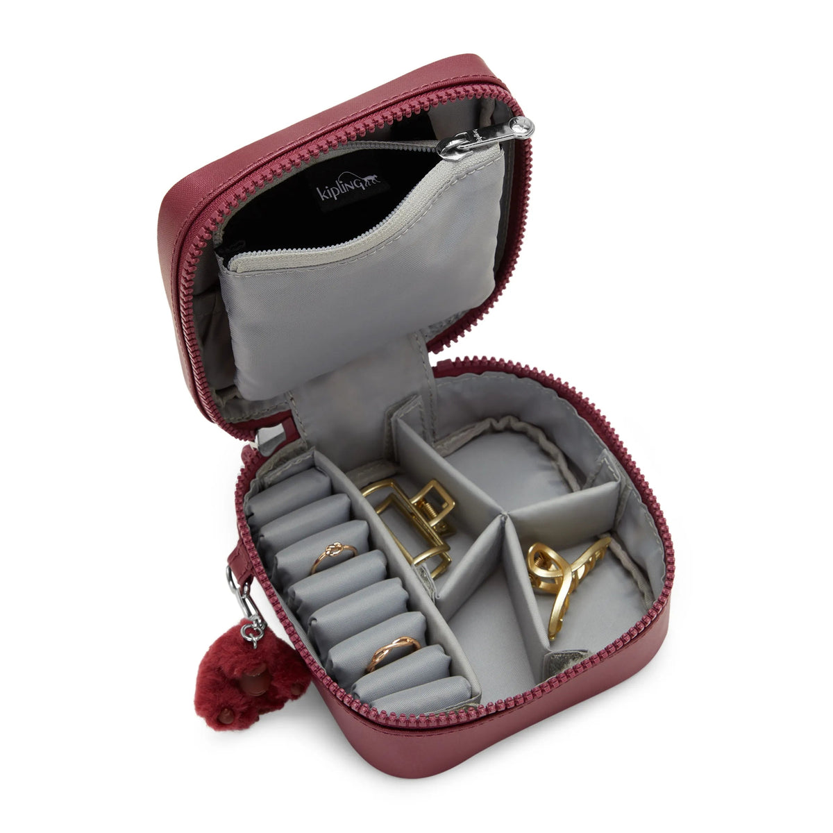 Luz Metallic Jewelry Pouch