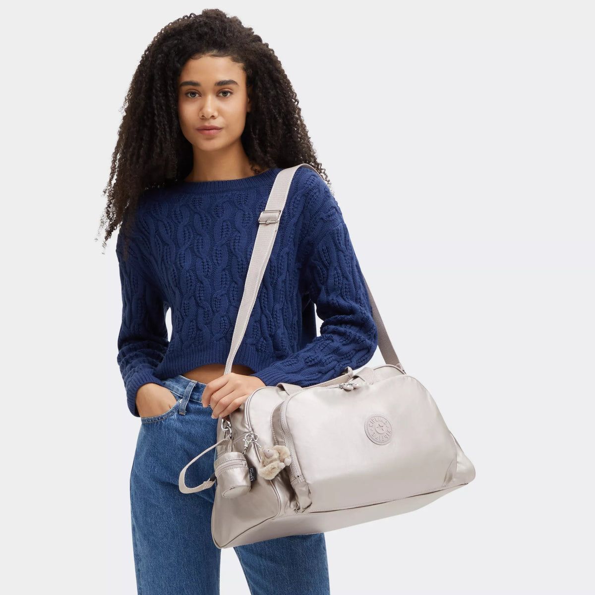 Camama Metallic Diaper Bag