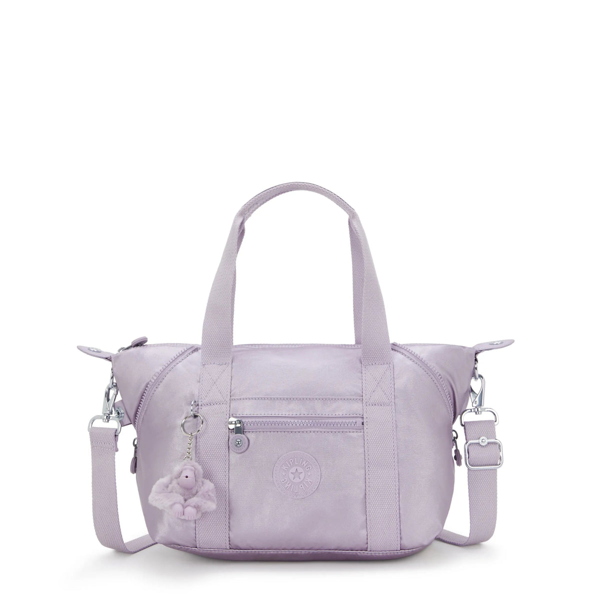 Art Mini Metallic Shoulder Bag
