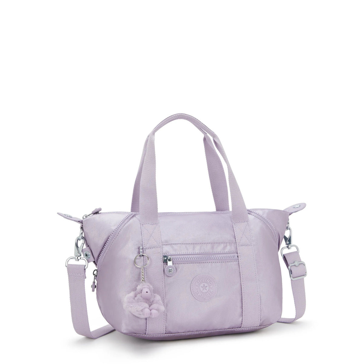 Art Mini Metallic Shoulder Bag