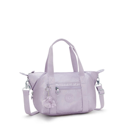 Art Mini Metallic Shoulder Bag