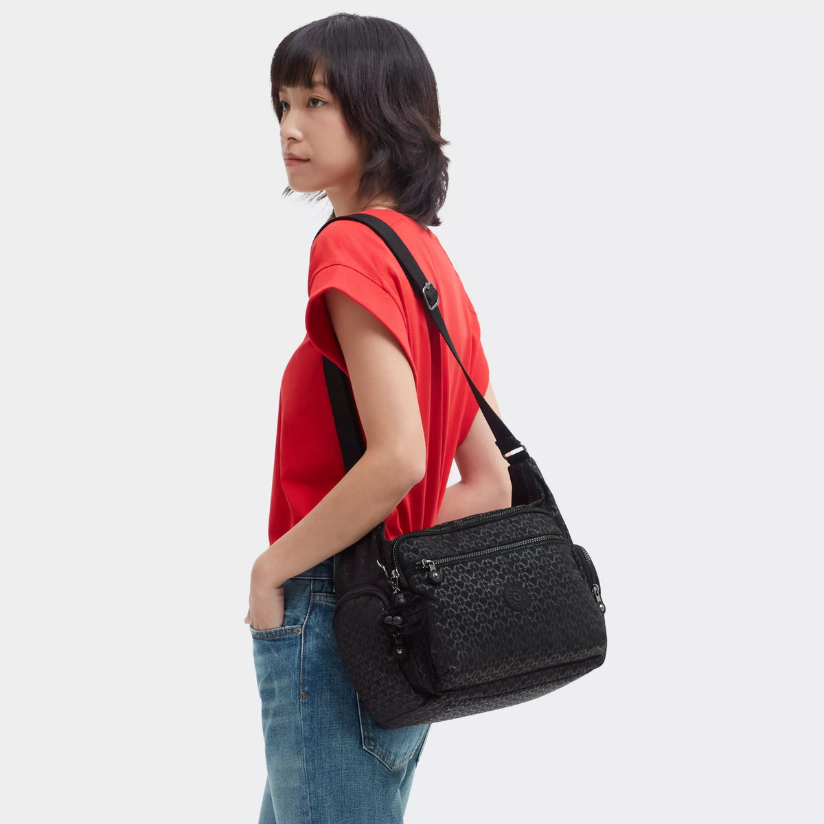 Gabbie Printed Crossbody Bag