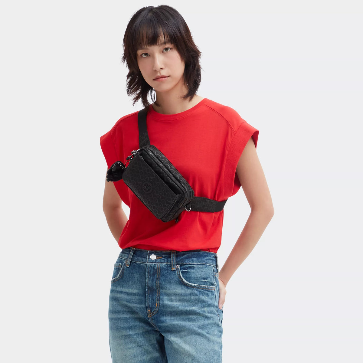 Abanu Multi Printed Convertible Crossbody Bag