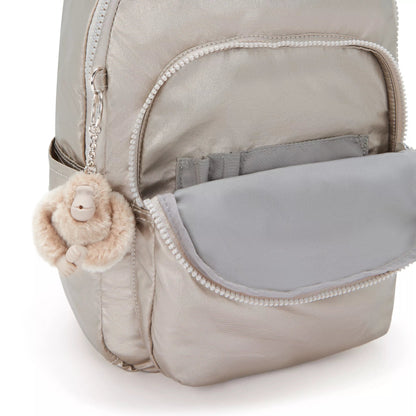 Seoul Small Metallic Tablet Backpack