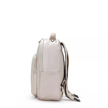 Seoul Small Metallic Tablet Backpack