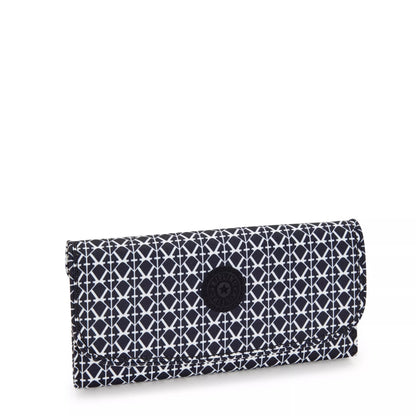 Money Land Printed Snap Wallet