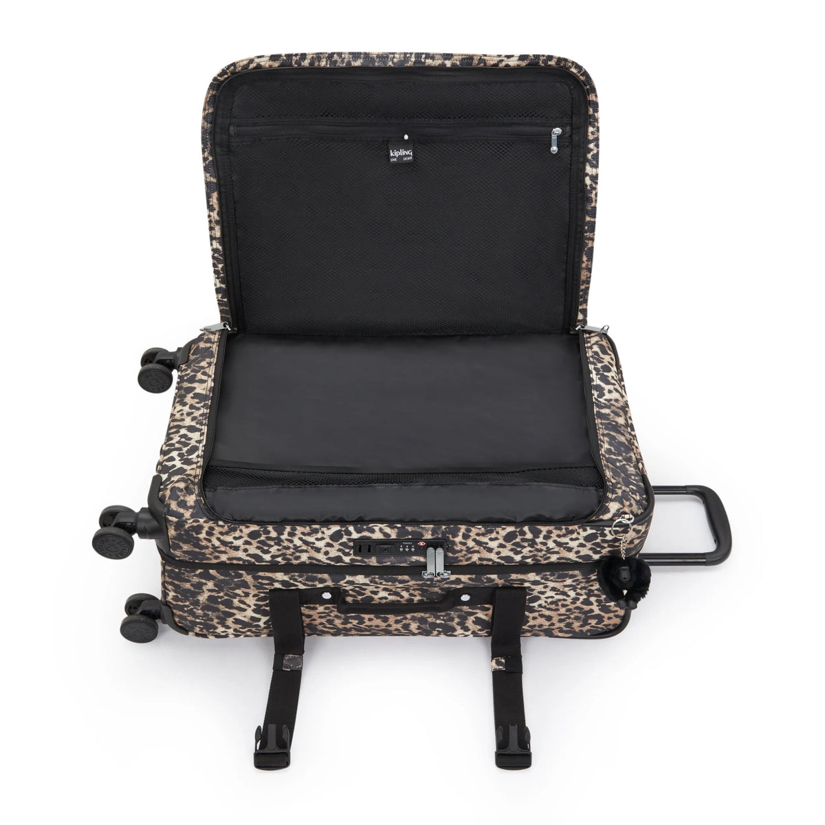 Spontaneous Medium Printed Rolling Luggage