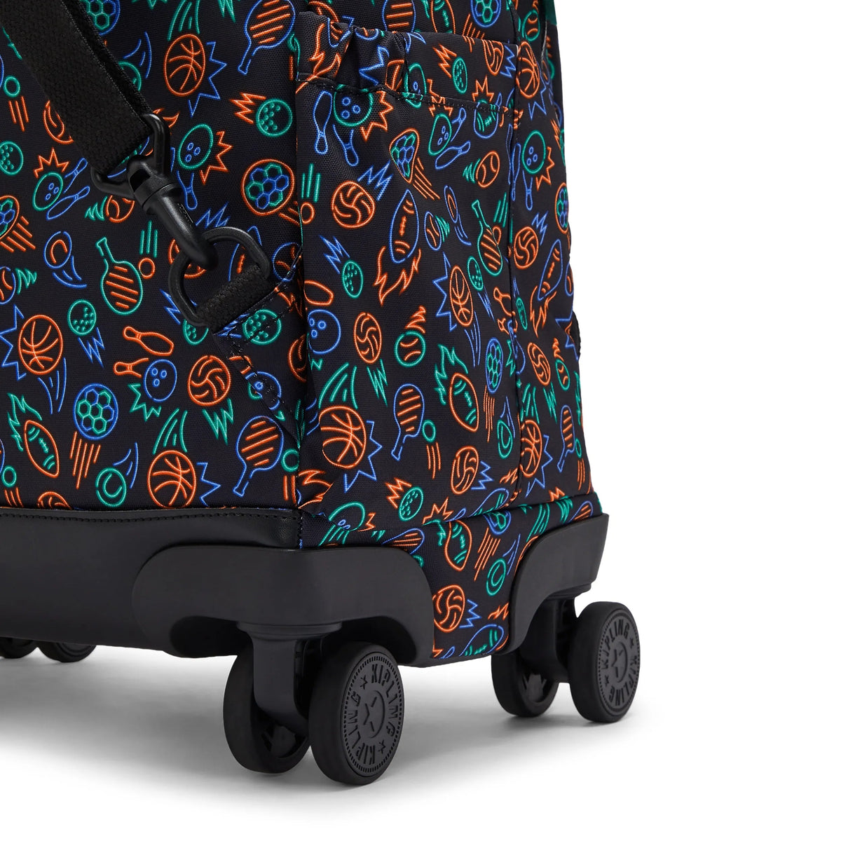 New Zea Printed 15" Laptop Rolling Backpack