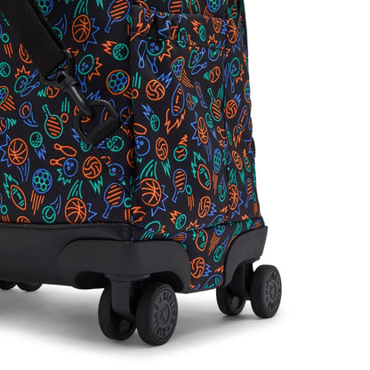 New Zea Printed 15" Laptop Rolling Backpack