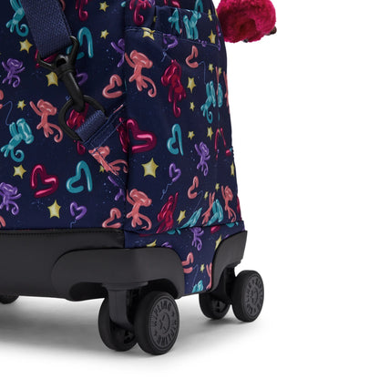 New Zea Printed 15" Laptop Rolling Backpack