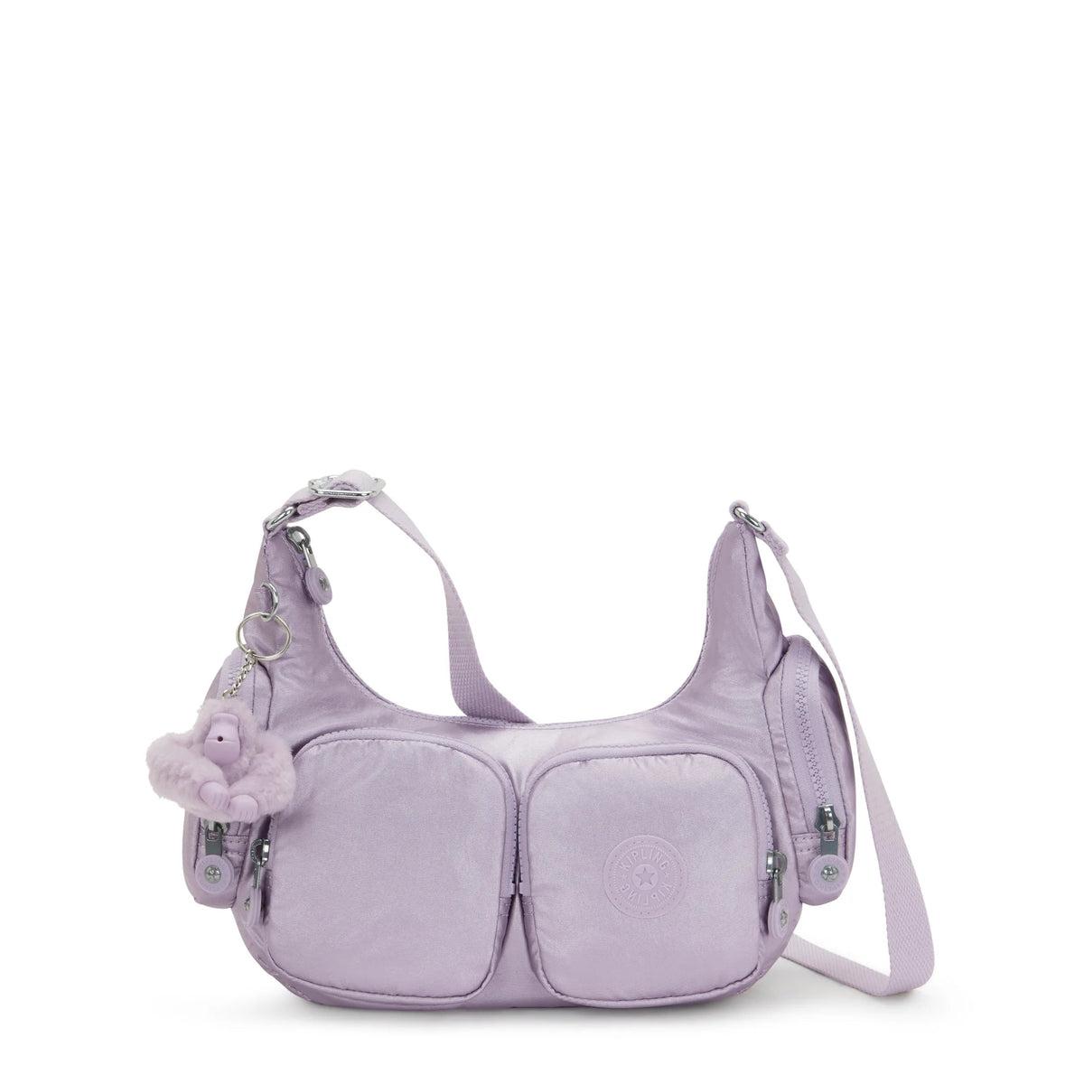 Rikka Small Metallic Crossbody Bag