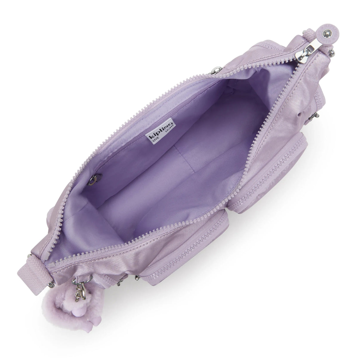 Rikka Small Metallic Crossbody Bag