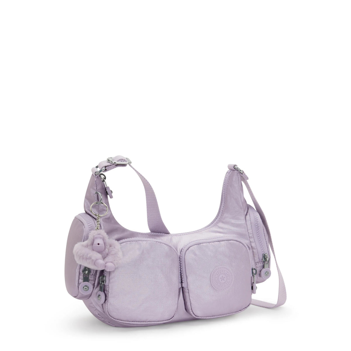 Rikka Small Metallic Crossbody Bag