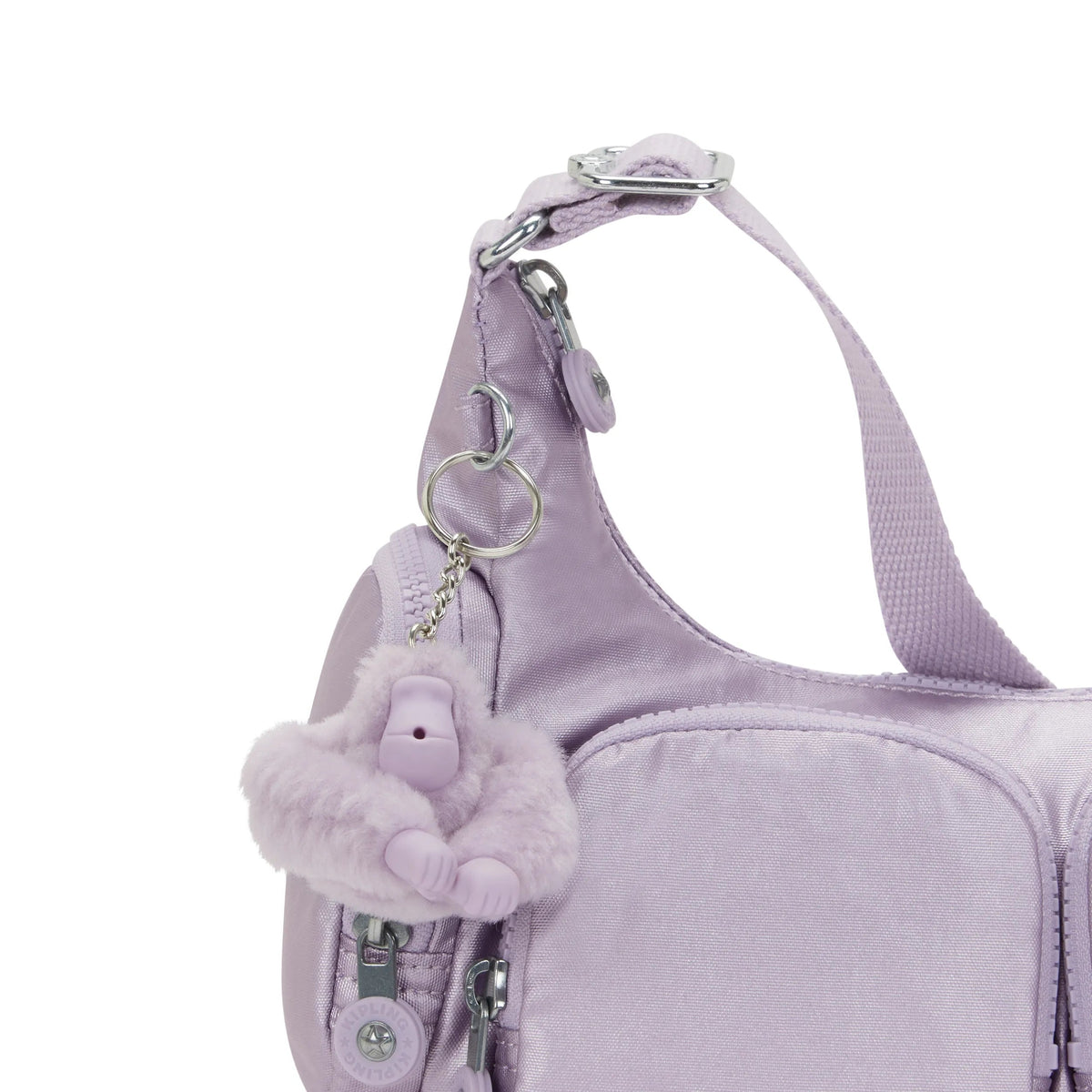 Rikka Small Metallic Crossbody Bag