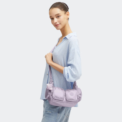 Rikka Small Metallic Crossbody Bag