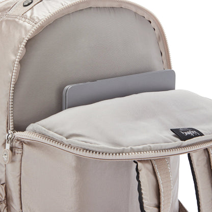 Seoul Extra Large Metallic 17" Laptop Backpack