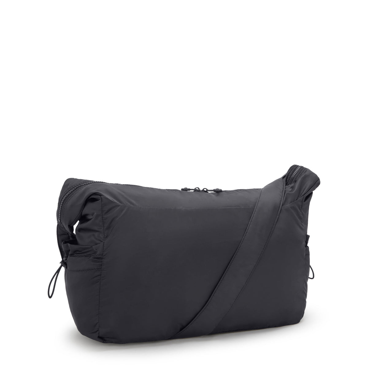 Gwyn Smooth Satin Shoulder Bag