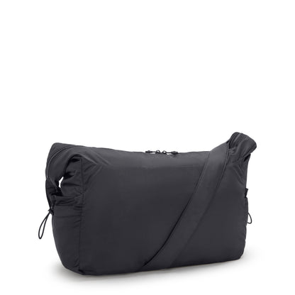 Gwyn Smooth Satin Shoulder Bag