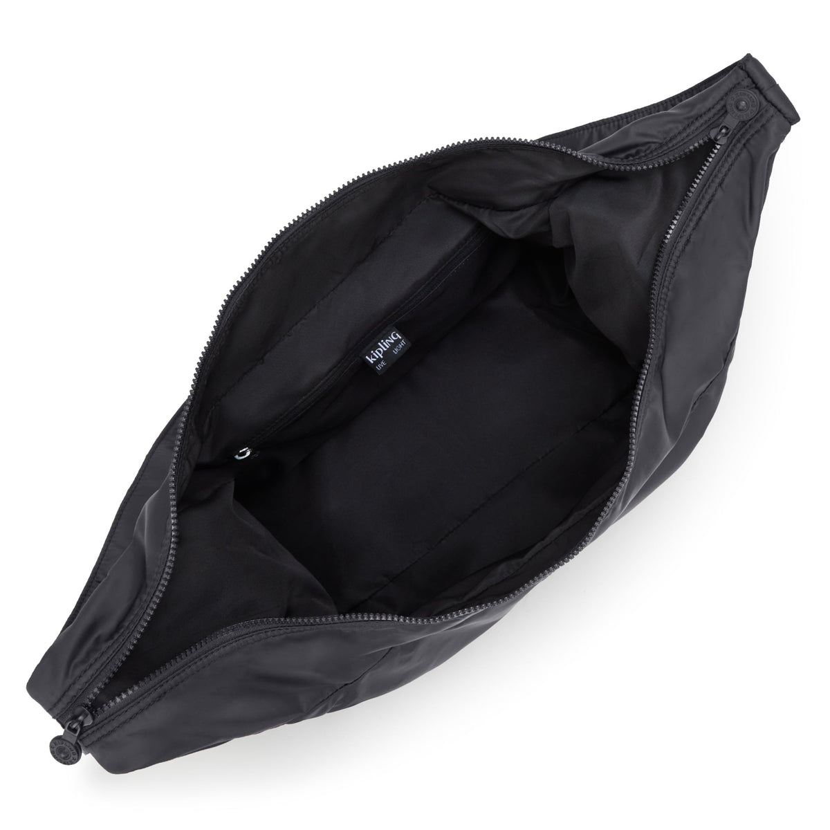 Gwyn Smooth Satin Shoulder Bag
