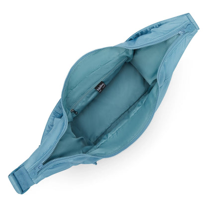 Gwyn Smooth Satin Shoulder Bag