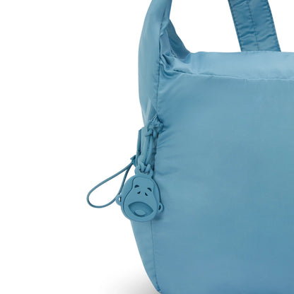 Gwyn Smooth Satin Shoulder Bag