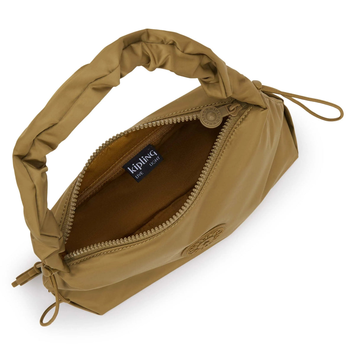 Eleni Smooth Satin Shoulder Bag
