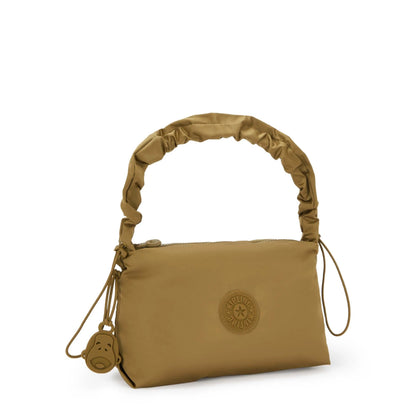 Eleni Smooth Satin Shoulder Bag