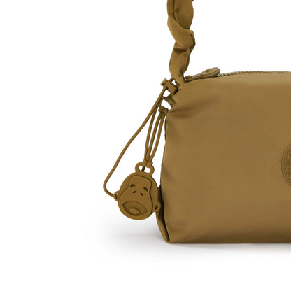 Eleni Smooth Satin Shoulder Bag