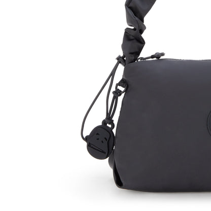 Eleni Smooth Satin Shoulder Bag