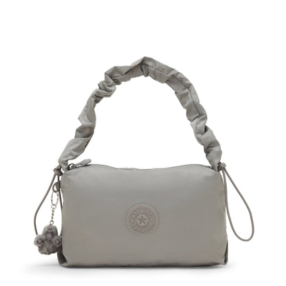Eleni Smooth Satin Shoulder Bag