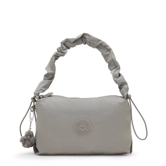 Eleni Smooth Satin Shoulder Bag
