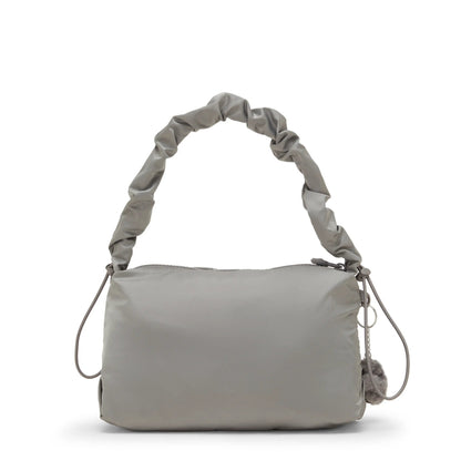 Eleni Smooth Satin Shoulder Bag