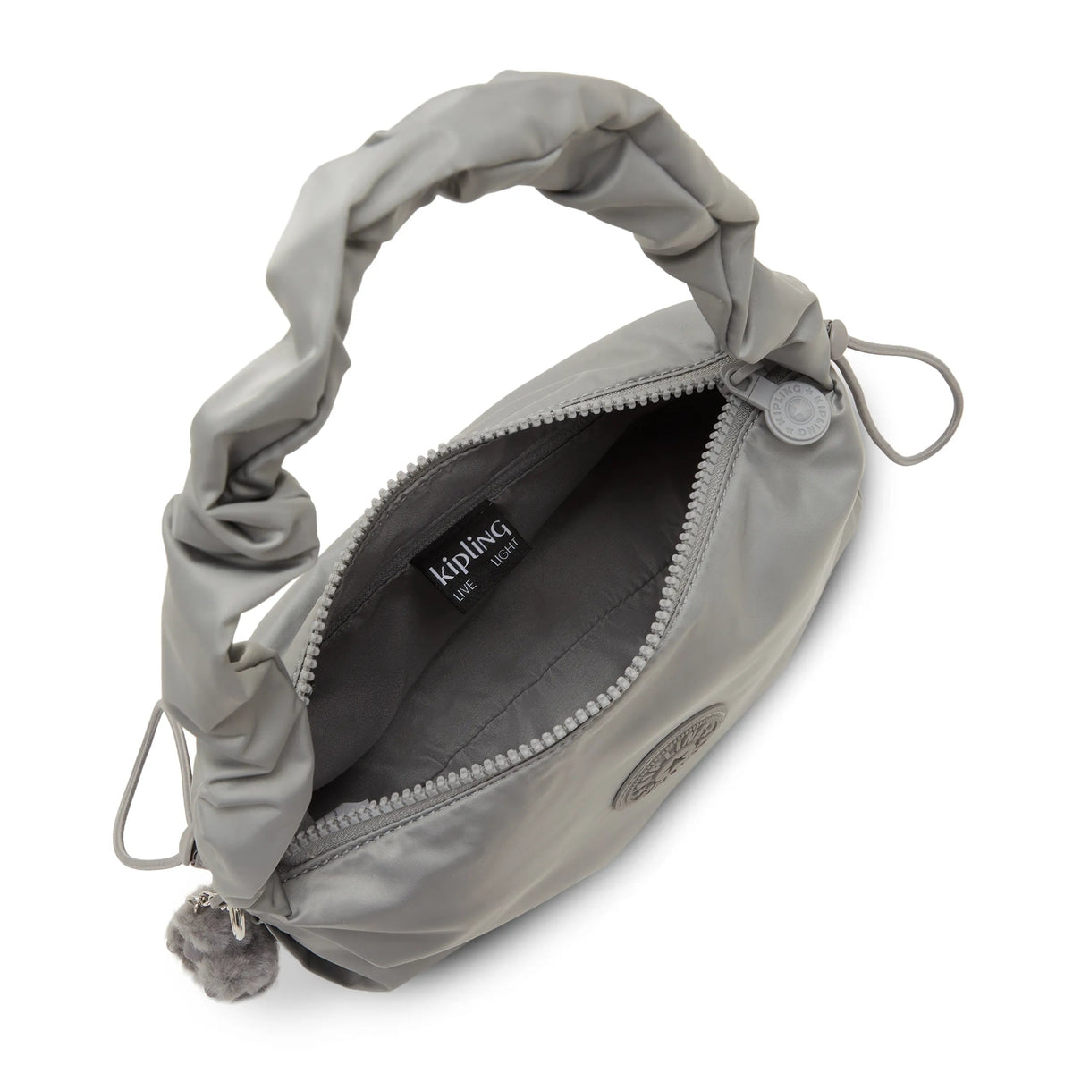 Eleni Smooth Satin Shoulder Bag