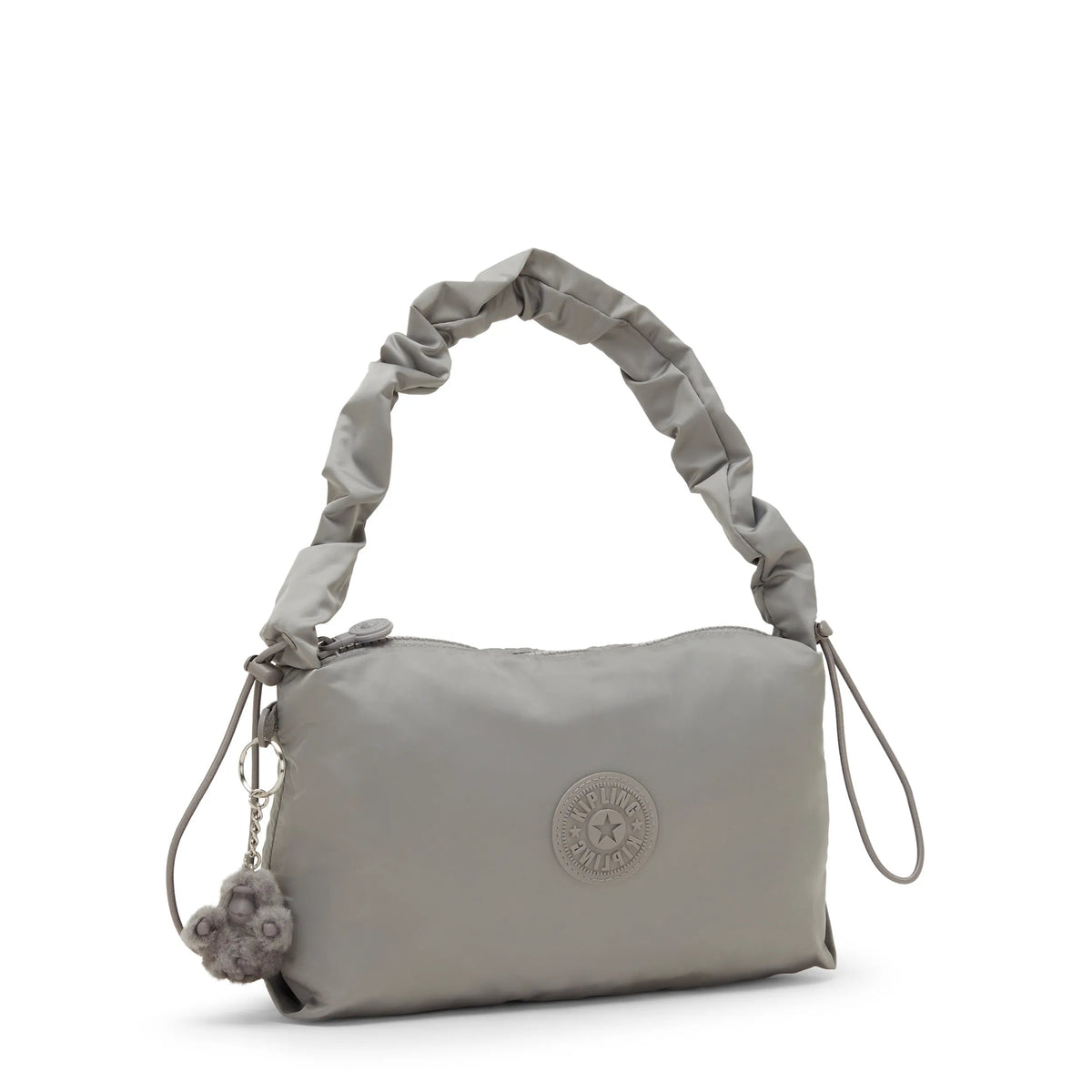 Eleni Smooth Satin Shoulder Bag
