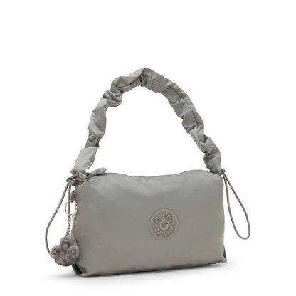 Eleni Smooth Satin Shoulder Bag