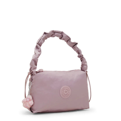 Eleni Smooth Satin Shoulder Bag