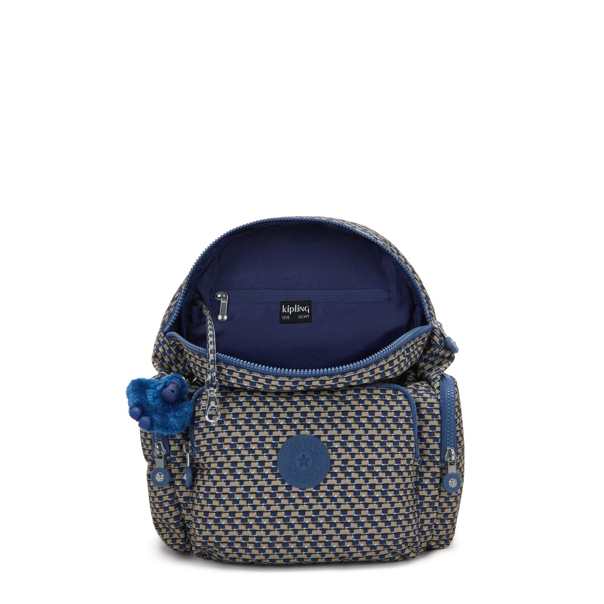 City Zip Small Printed Backpack