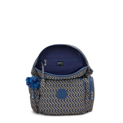 City Zip Small Printed Backpack
