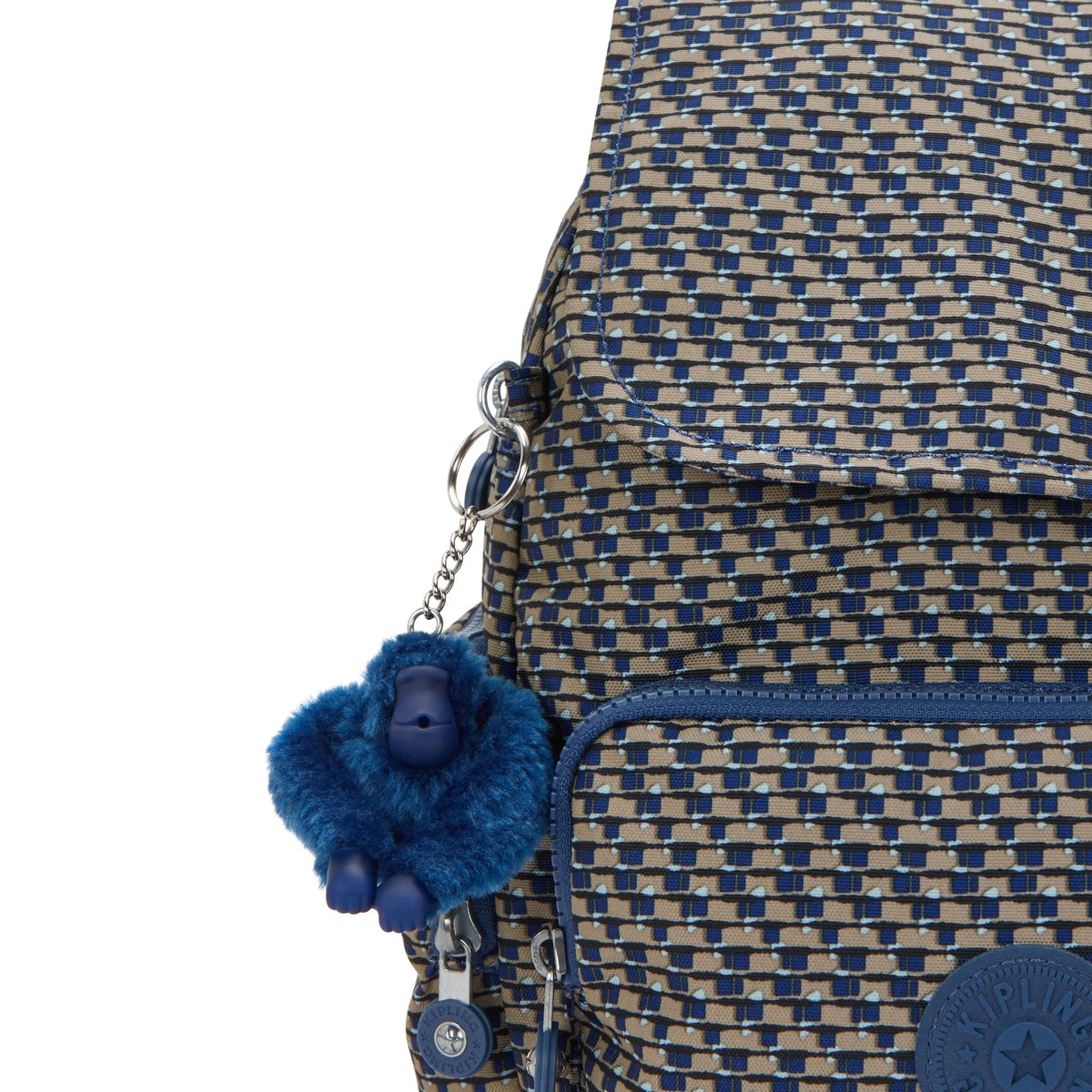 City Zip Small Printed Backpack