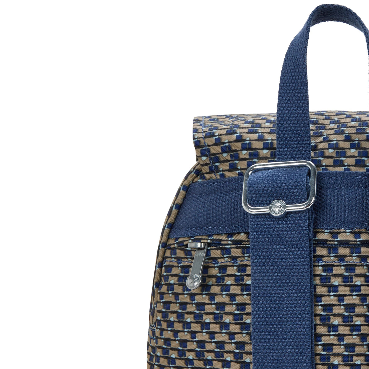 City Zip Small Printed Backpack