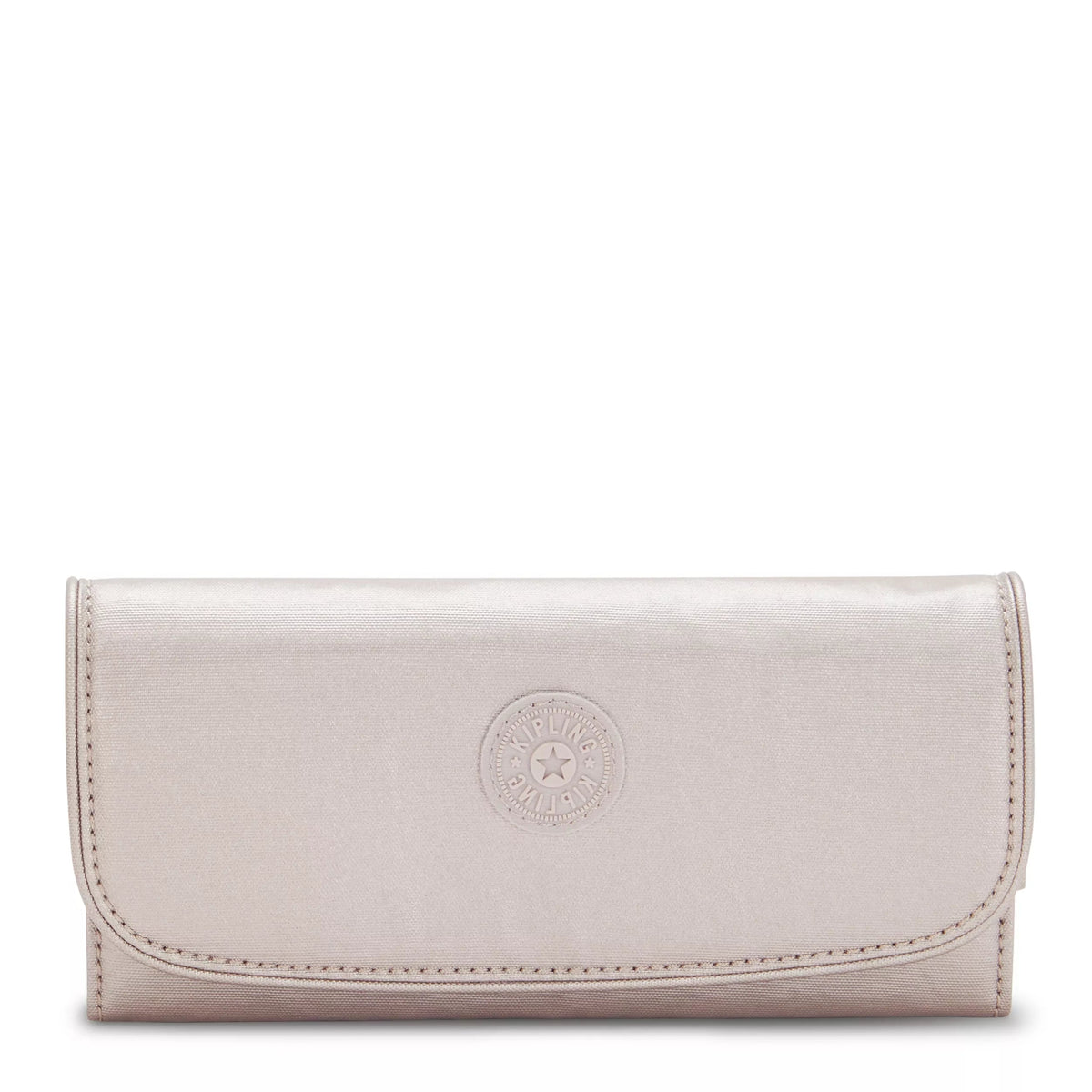 Money Land Metallic Snap Wallet