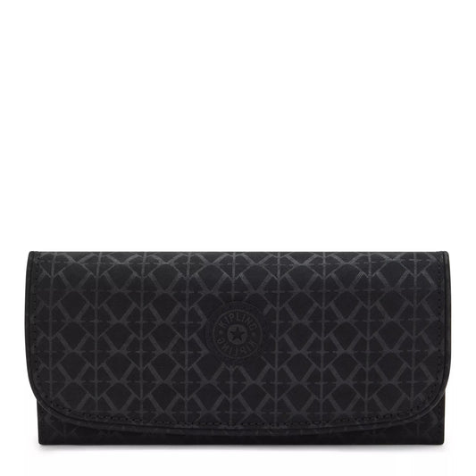 Money Land Printed Snap Wallet