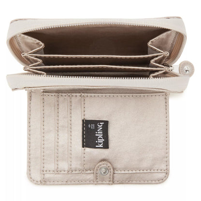 Money Love Small Metallic Wallet