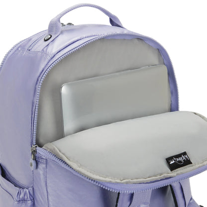 Seoul Extra Large Metallic 17" Laptop Backpack