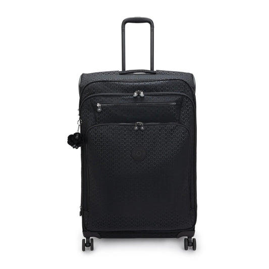 Youri Spin Large Printed 4 Wheeled Rolling Luggage