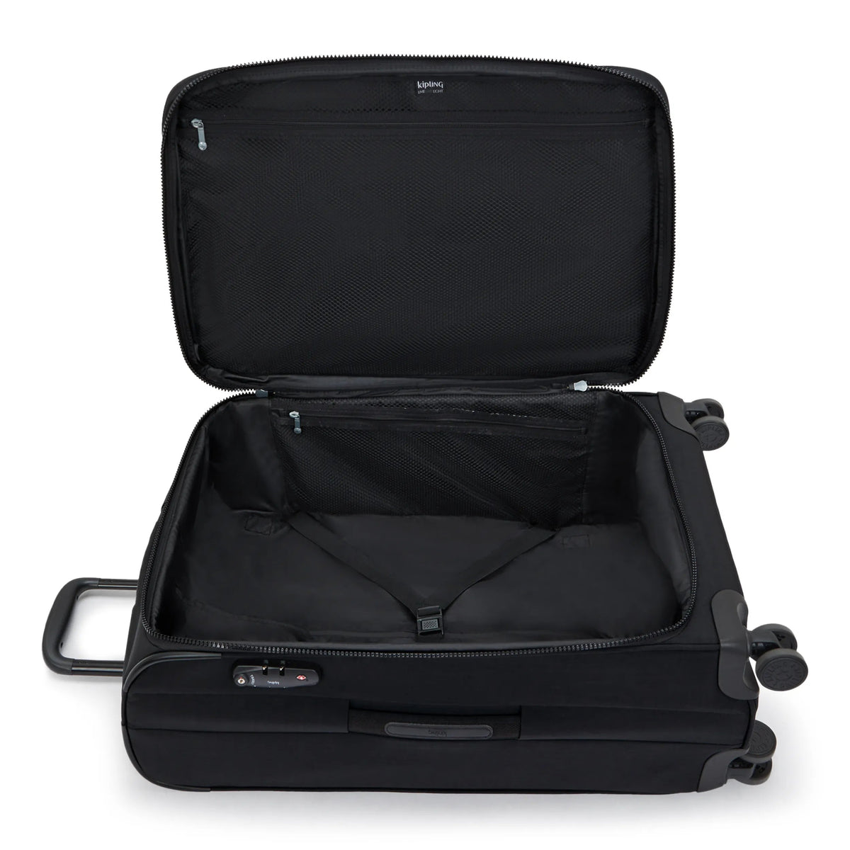 Youri Spin Medium Printed 4 Wheeled Rolling Luggage