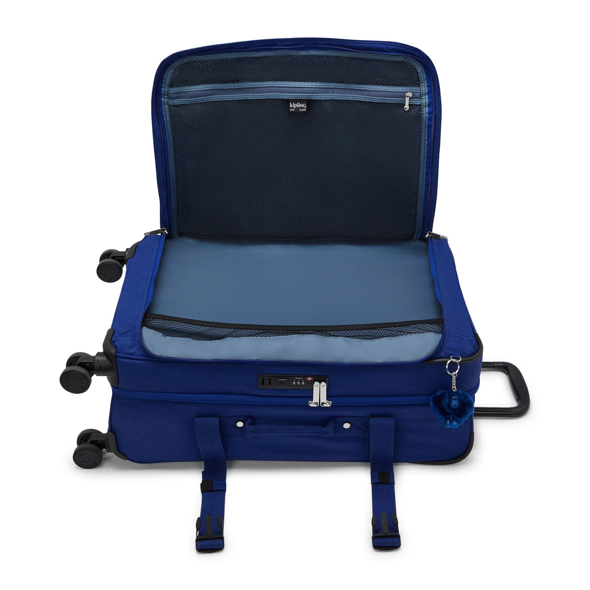 Spontaneous Medium Printed Rolling Luggage