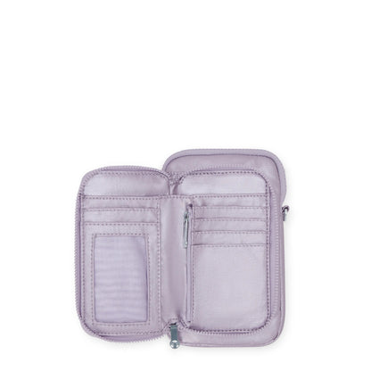 Telmo Metallic Wallet Crossbody Bag
