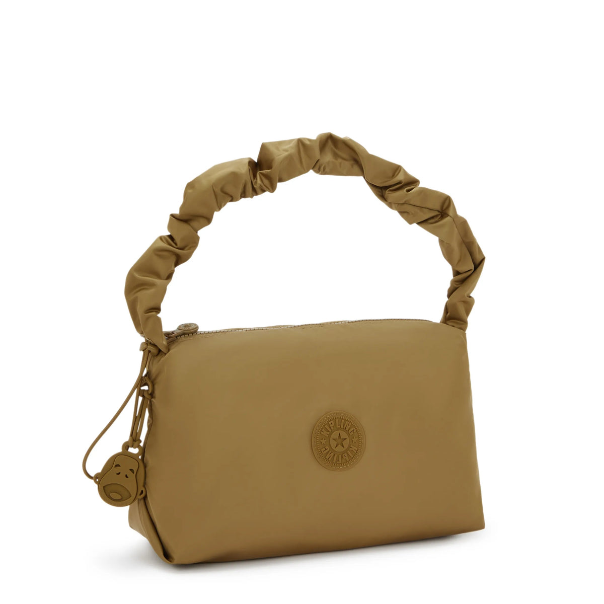 Eleni Medium Smooth Satin Shoulder Bag